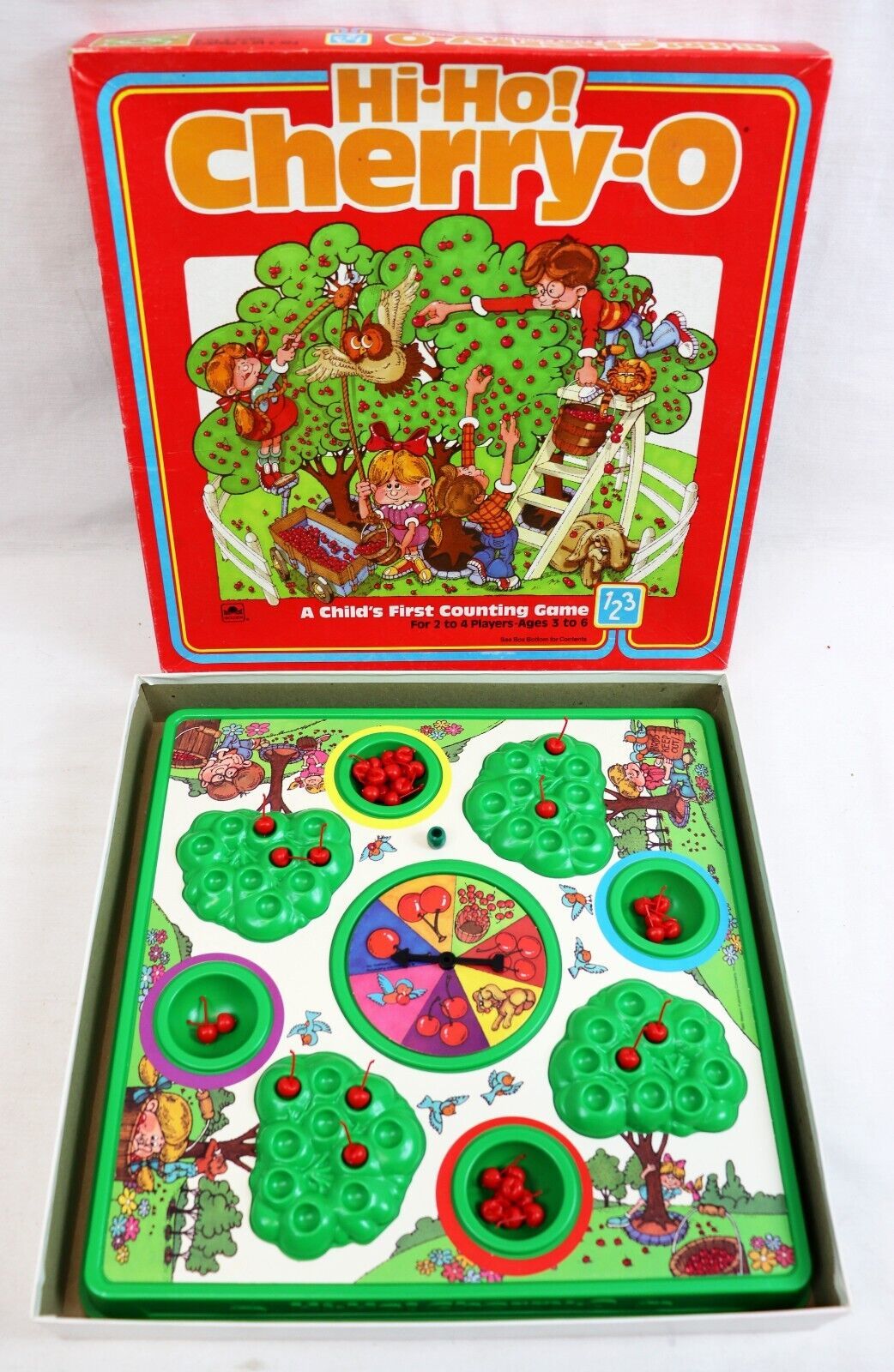 ORIGINAL Vintage 1985 Whitman Hi Ho Cherry O Board Game - Vintage ...