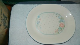 CORELLE MEADOW PATTERN 12.25 IN OVAL SERVING PLATTER VGUC FREE USA SHIPPING 