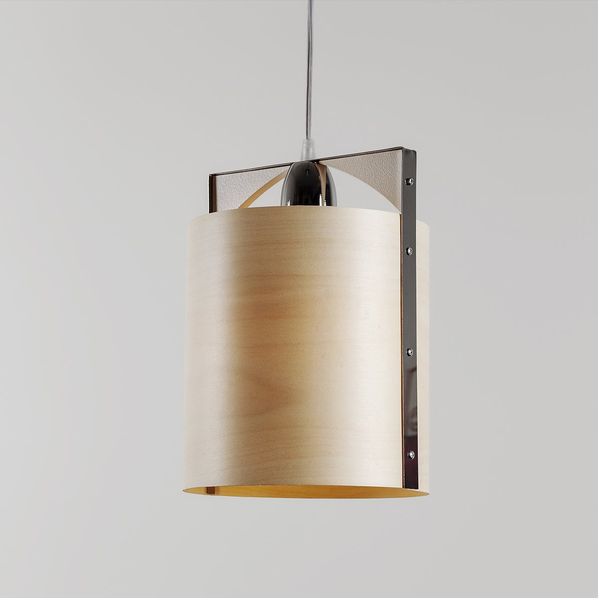 Primary image for Sax 250 Lighting-Pendant Light-Ceiling Light-Wood Veneer Lamp Manually Crafted 