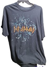 Def Leppard 2016 Welcome to the Edge Seat Tour T-shirt Men's Sz XL Tee
