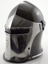 NauticalMart Medieval Knight Larp Armor Crusader New Templar Helmet Helm Mason's