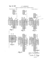 Method for Pressure Molding Powdered Material Patent Print - White - $7.95+