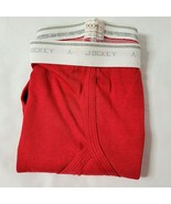 Vtg 80s Rare RED Mens Jockey Y Fly Classic Brief Sz 38 Underwear Made in USA - $46.32