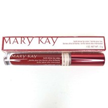 Mary Kay Bold Shine Lip Color Radiant Red 0.1 oz. 056218 New in Box - $3.97