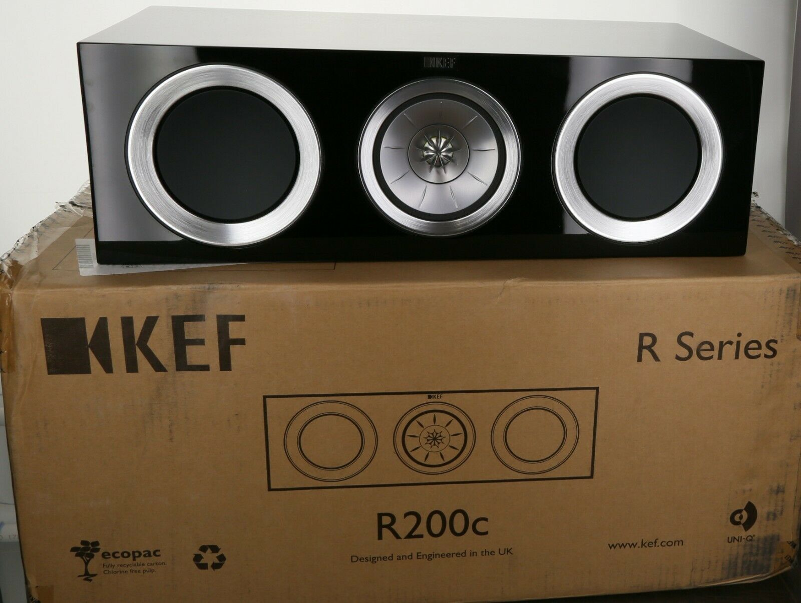 Used KEF R200c Center speakers for Sale