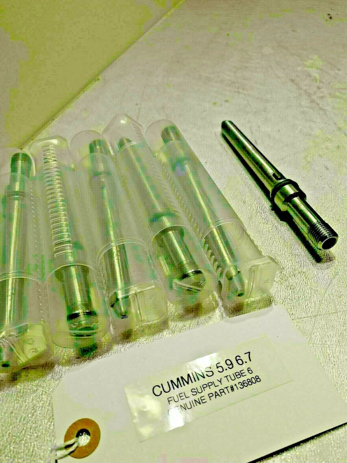 SET OF (6) 5.9 CUMMINS DIESEL INJECTOR CONNECTOR TUBE INJECTOR TUBES
