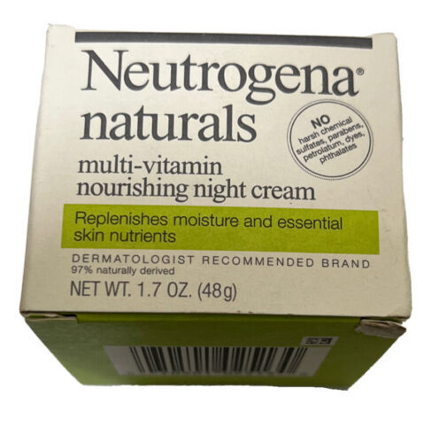 Primary image for Neutrogena Naturals Multi-Vitamin Nourishing NIGHT CREAM 1.7 oz 