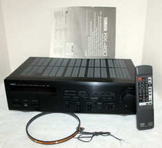 Yamaha RX-460 Precision Audio Component AM/FM Stereo Receiver Remote Bundle - $149.99