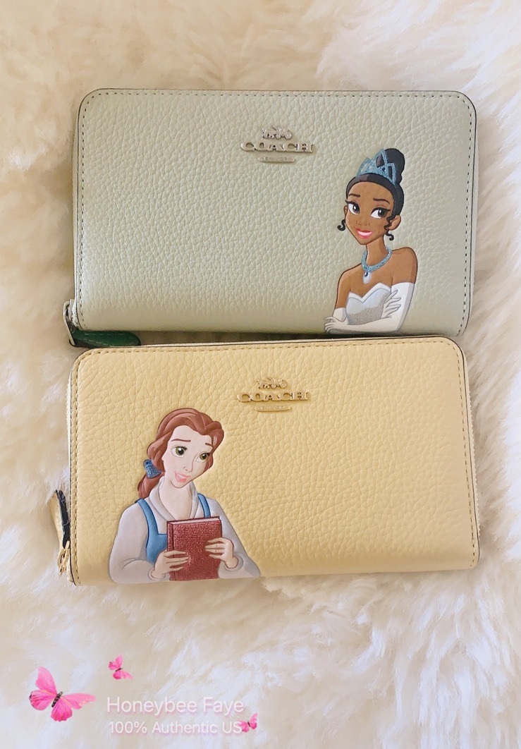 belle coach wallet