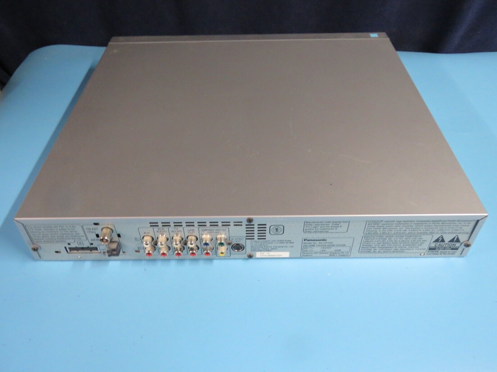 Panasonic DVD Home Theater Sound System W/ 5 Disc Changer SAHT720