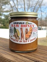 Raw Honey With Ginger, Tumeric, & Cinnamon 12oz (Volume DISCOUNT)100% Pure Honey - $17.77