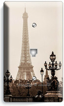 Retro Alexandre Iii Bridge Eiffel Tower Paris Phone Telephone Cover Plates Decor - $12.08
