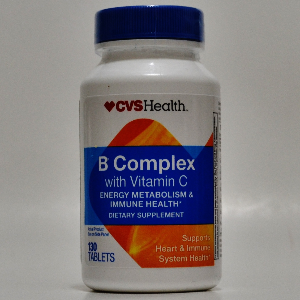 CVS Health B Complex With Vitamin C Dietary Supplement 130 Tablets ...