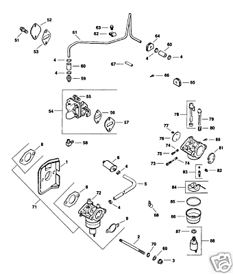 CARBURETOR KOHLER ENGINE 12-853-26 12-853-94 12-853-36 - Parts