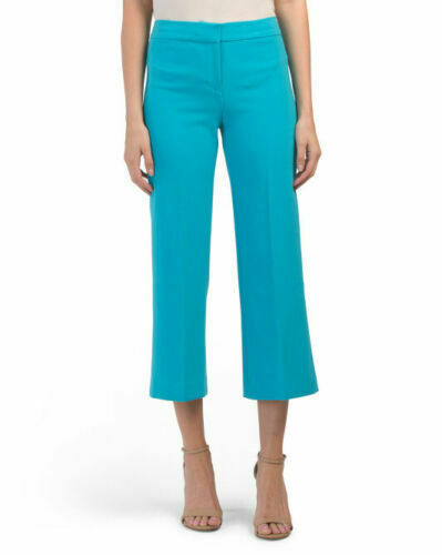 Kobi Halperin CYAN BLUE Ayla Culottes Pants, US 12