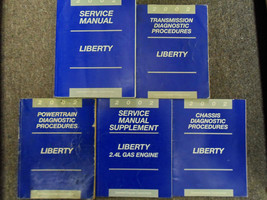 2002 Jeep Liberty Servizio Negozio Riparazione Officina Manuale Set Fabb... - $138.43