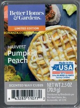 Harvest Pumpkin Peach Better Homes and Gardens Scented Wax Cubes Tarts Melts - $4.00