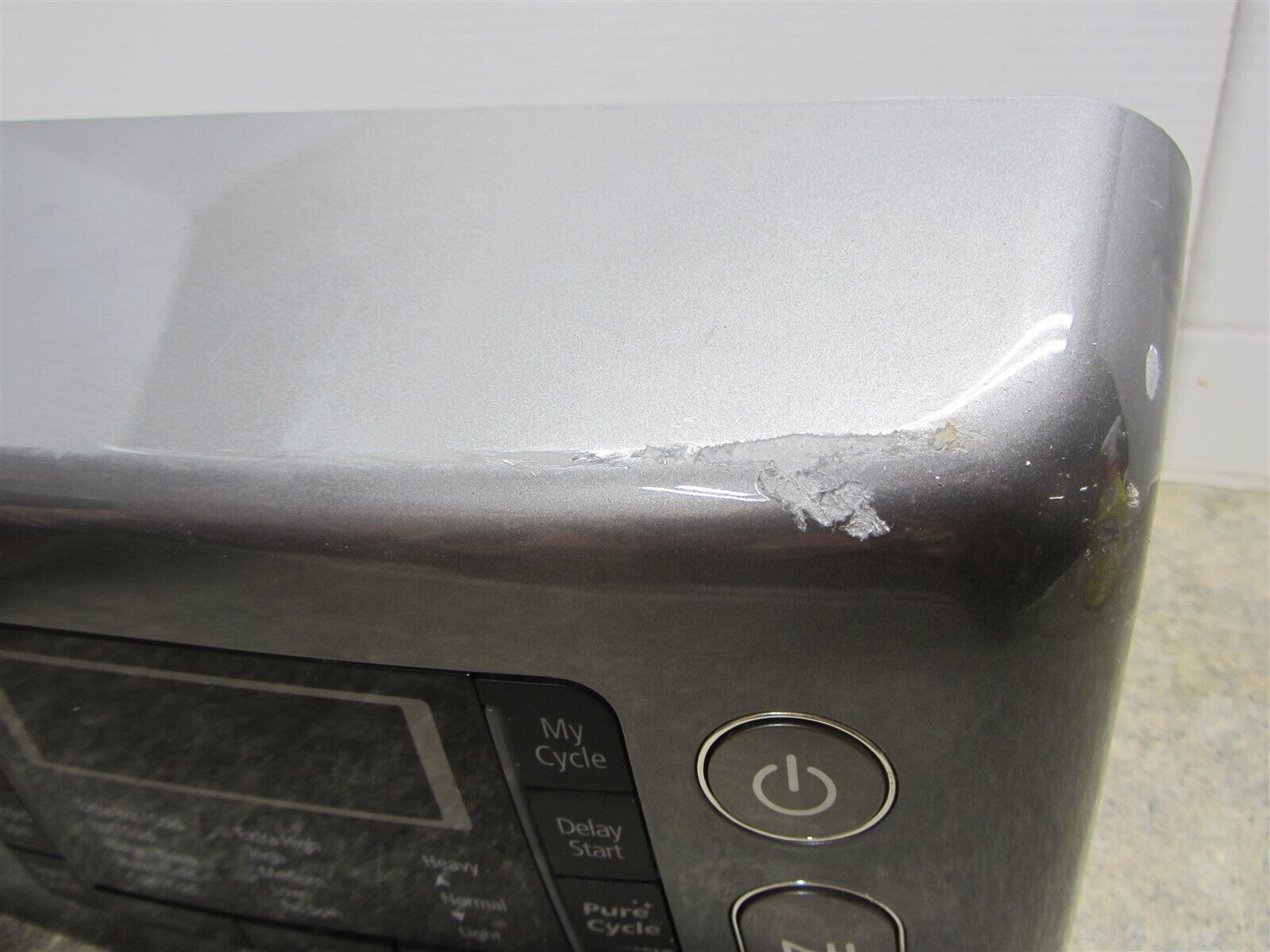 SAMSUNG WASHER CONTROL PANEL (SCRATCHES) DC6402178A DC9200320A DC92