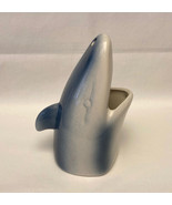 Great White Shark head tiki mug ceramic sponge or toothbrush holder DW144 - $10.00