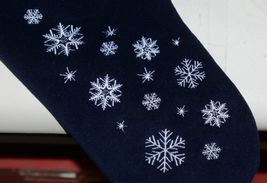 NFL Licensed Houston Texans Christmas Stocking Bells Snowflakes Logo image 5