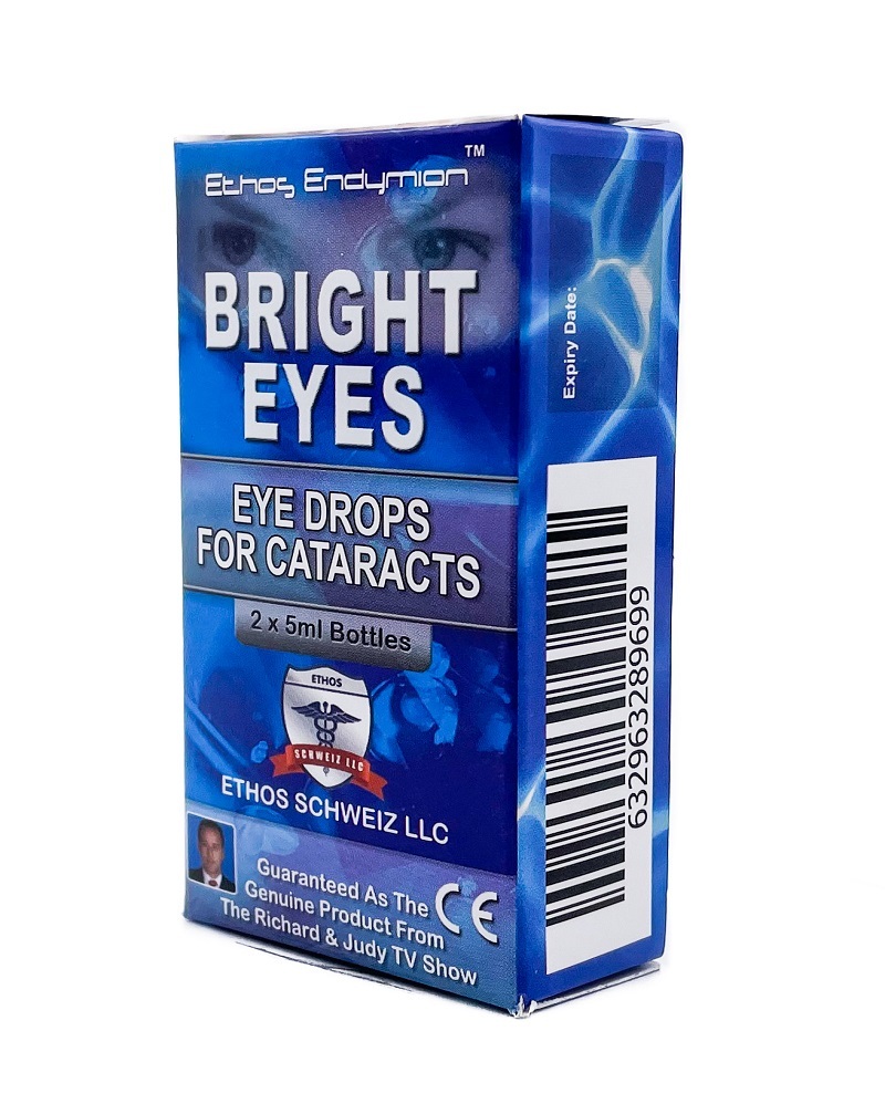 Ethos Bright Eyes NAC Eye Drops for Cataracts Holistic and Effective
