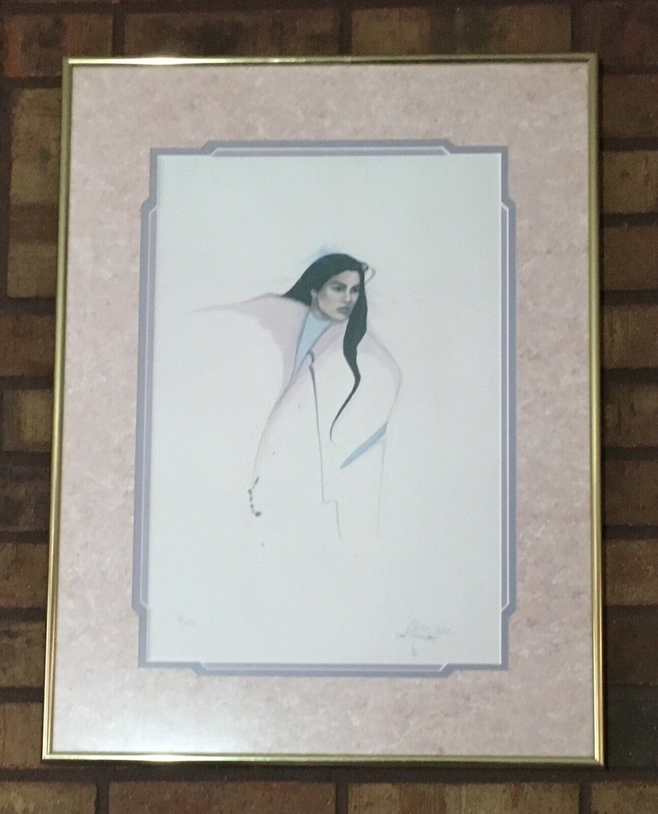 Dana Tiger "Intent On Success" Limited Edition Art Print Signed Native