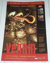 Spider-man vs Venom figure/Wolverine Weapon X claws Diamond Select promo poster - $40.00