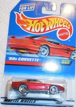 Hot Wheels 1998 Mattel Wheels "'80s Corvette" Collector #503 On Sealed Card - $3.00