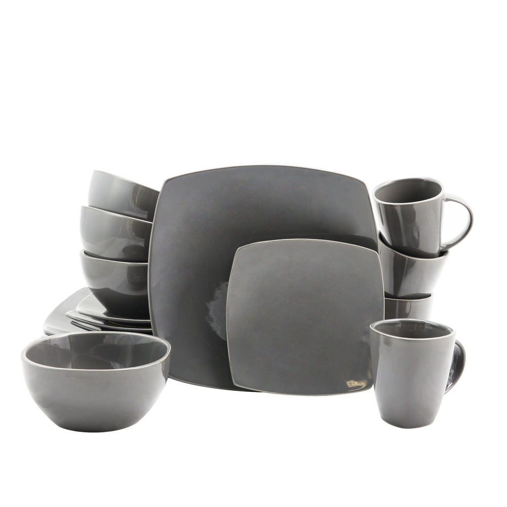 Gibson Home Soho Lounge Square Dinnerware and 49 similar items Gibson Home Soho Lounge Square Dinnerware and 49 similar items