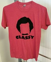 Anchorman 2 Ron Burgundy The Legend Continues Classy Movie Promo T-Shirt... - $14.62