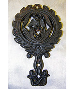 Eagle and  Heart Cast Iron Trivet Vintage Americana Kitchenware Collecti... - $15.99