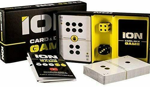 Ion Card & Dice Game  2 to 10 players Card game for kids children teens adults