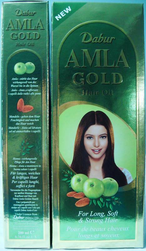 2 Bottles Dabur Amla Gold Hair Oil 200ml Each - $18.50