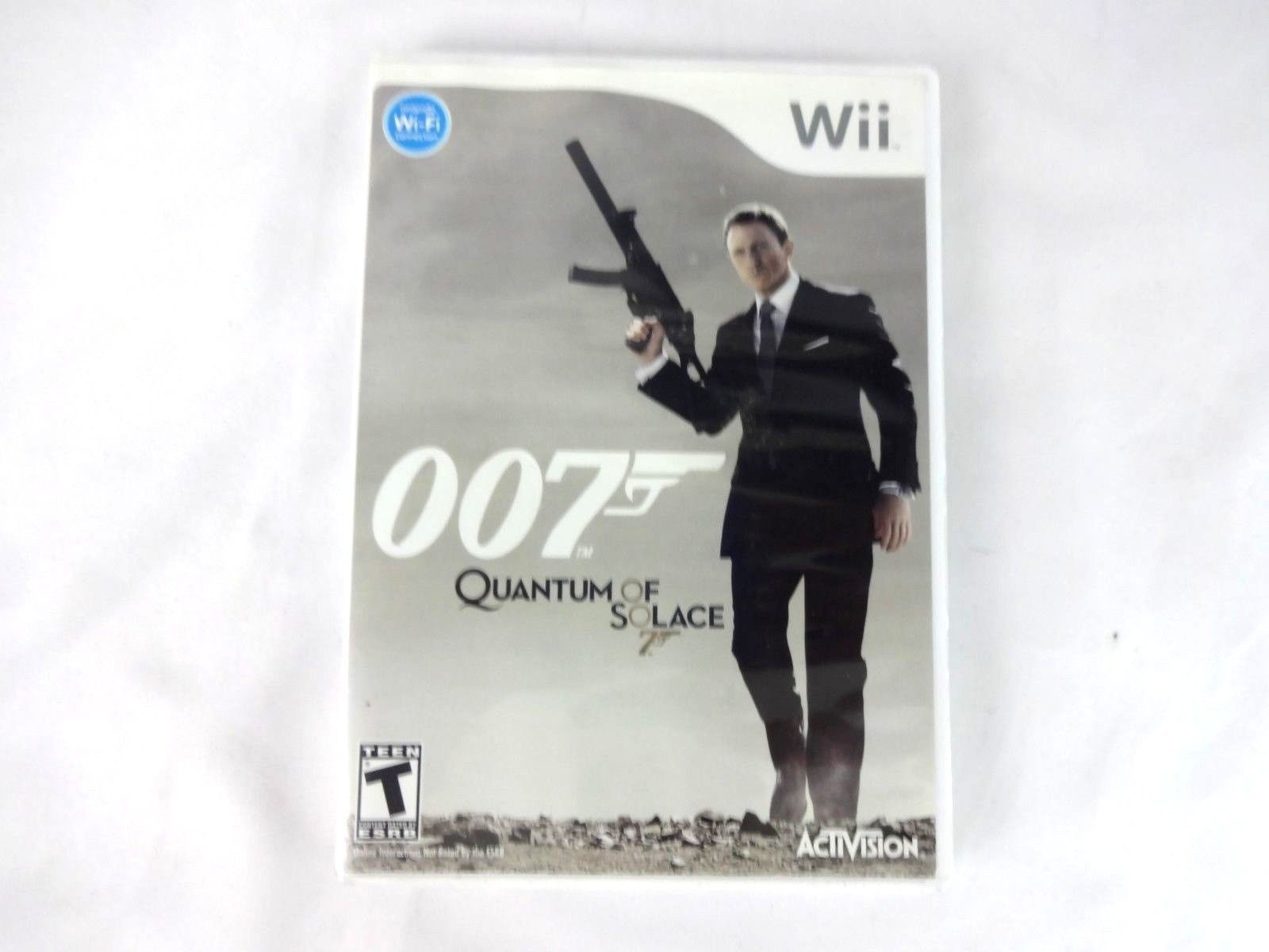 Wii James Bond 007 Quantum of Solace (Nintendo Wii, 2008) Complete Video Games
