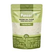 Pansari Moong Dal Flour (Green Gram Millet) Gluten Free 17.6 Oz Rich in ... - $28.29