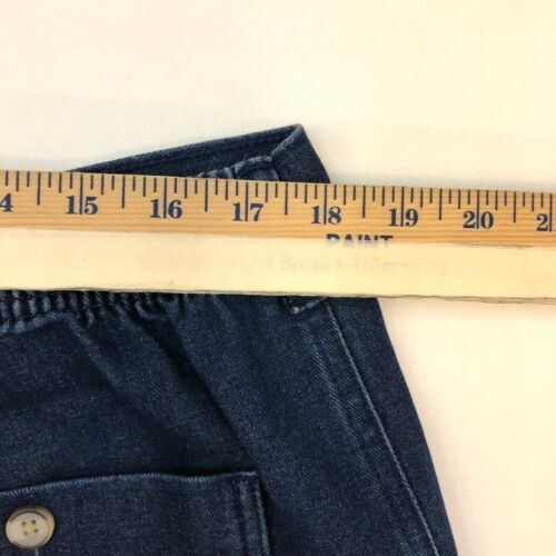 David Taylor Jeans Mens 42X30 Blue Elastic Waist Slash Pockets Medium ...