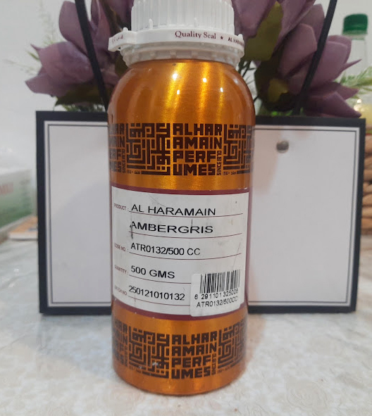 Primary image for Ambergris Oil 500ml - Al Haramain Perfumes - Free Shipping