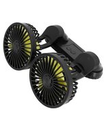 360° Rotatable Car Cooling Dual Fan - $34.95