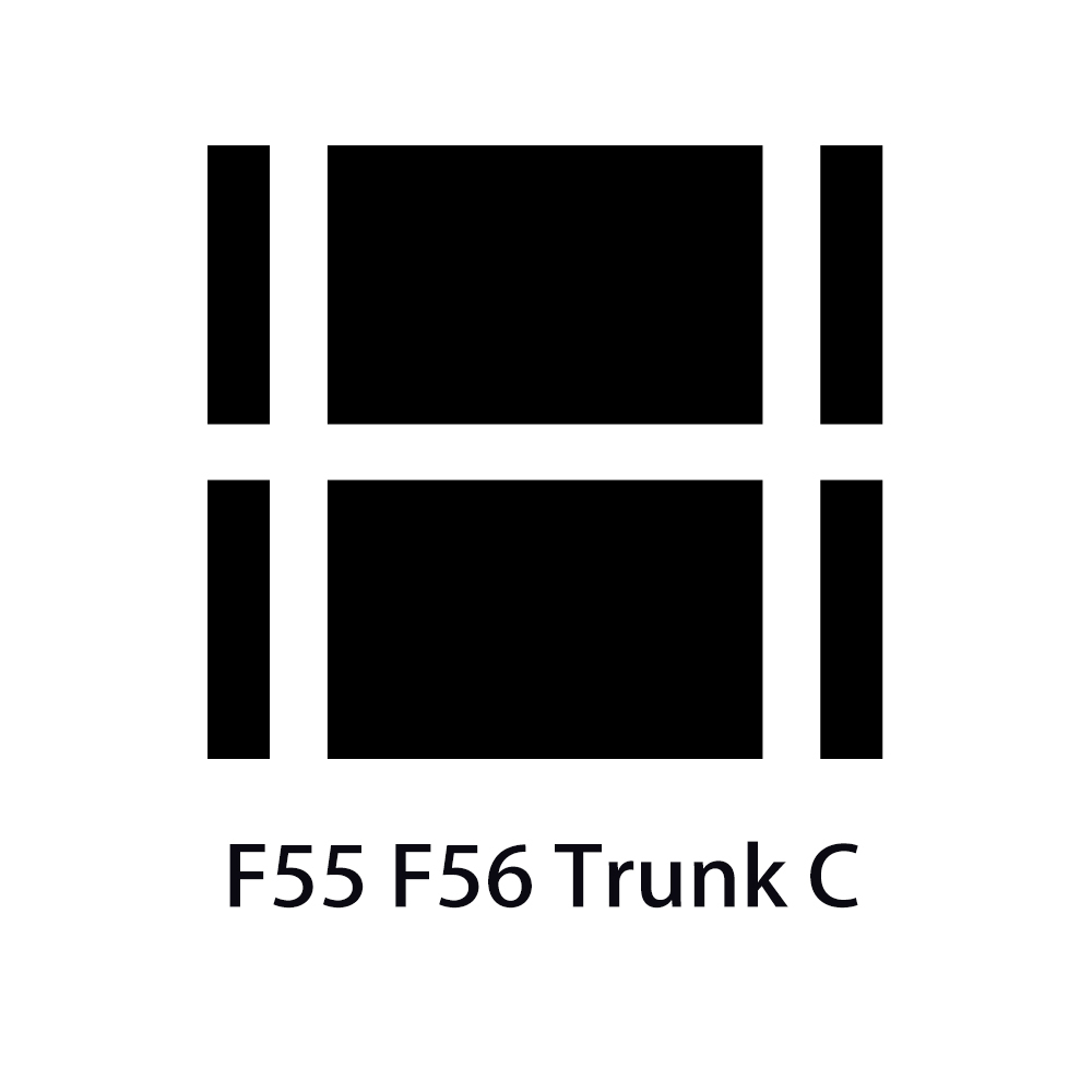 Car Trunk Decal Stripe Rear Back Door Stickers For S R50 R53 R55 R56