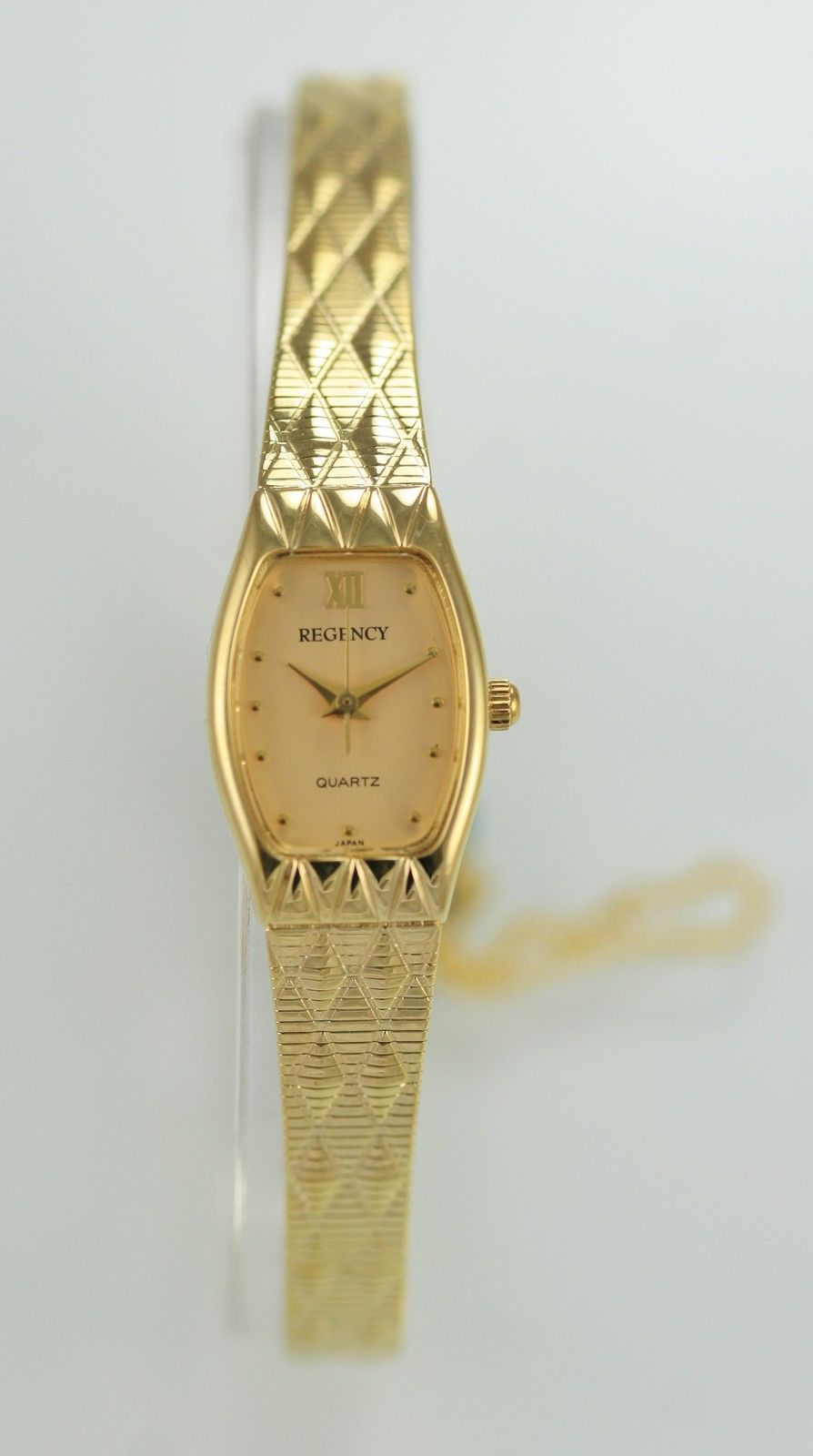 Regency Women's Goldtone Dial Case WR Quartz Battery Watch - Wristwatches