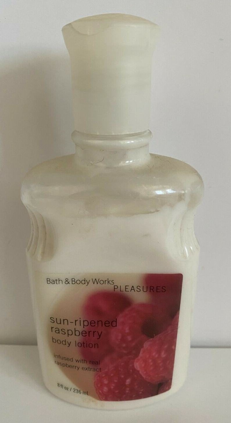 Primary image for Bath & Body Works Body Lotion 8 fl oz Sun Ripened Raspberry 90% Full