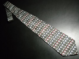 Museum Artifacts Neck Tie Martini Glasses with Swizzle Sticks Greens Blu... - $12.99