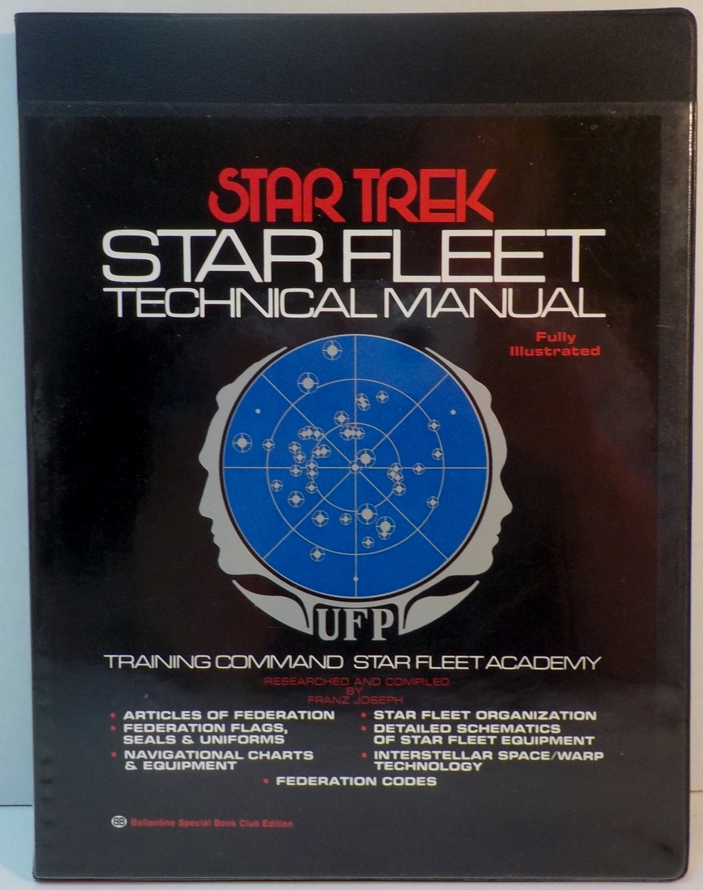 Star Trek Star Fleet Technical Manual by Franz Joseph First Edition ...