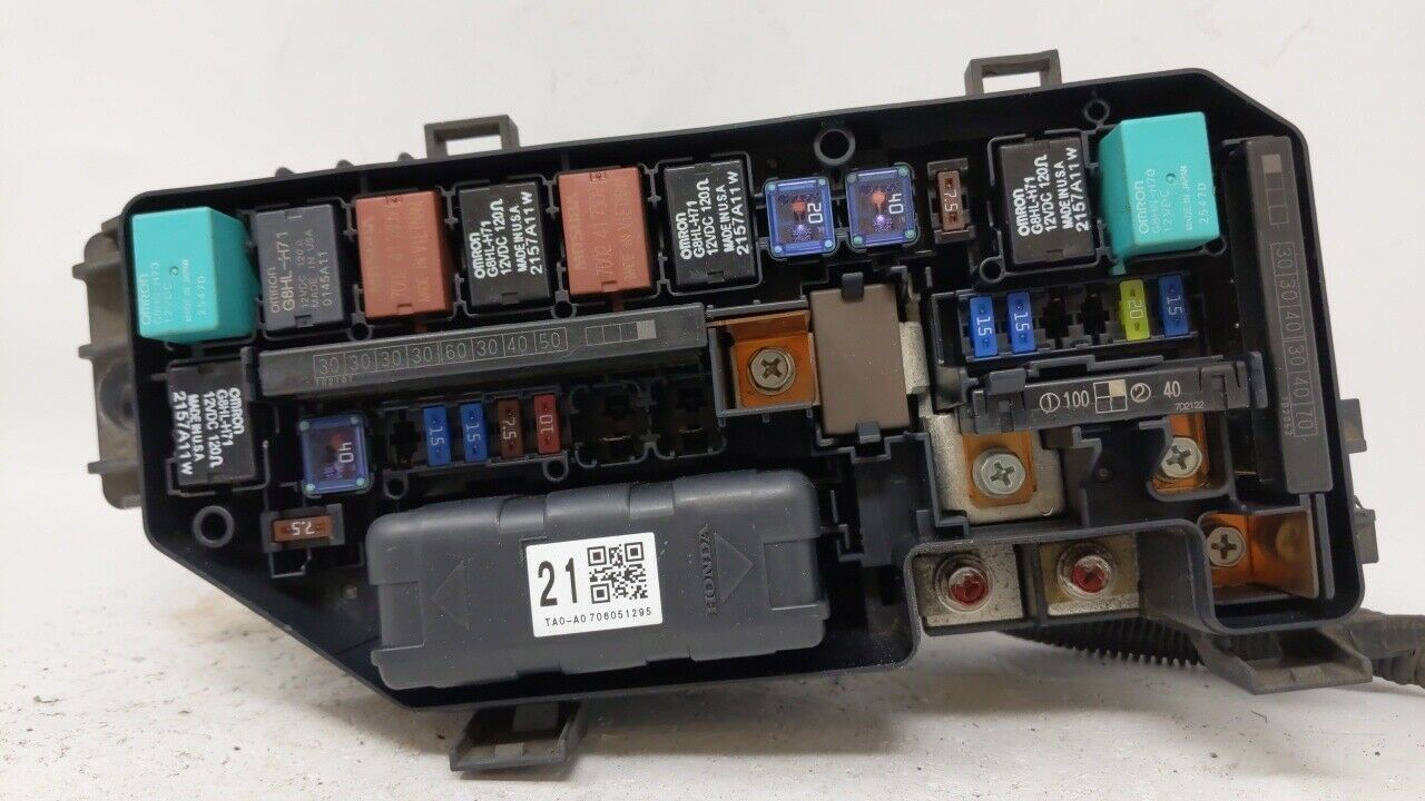 20082012 Honda Accord Fusebox Fuse Box Relay Module 0177r358 64993