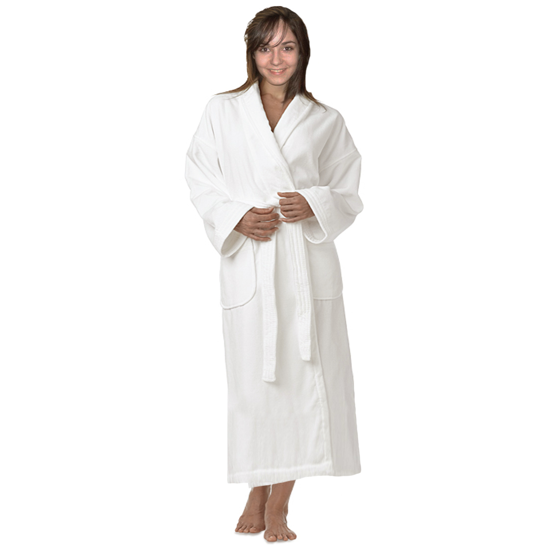 Luxury Shawl Velour / Plush Bathrobe, Size: XXL, UNISEX - Sleepwear & Robes