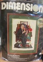 Dimension Norman Rockwell Doctor and the doll  Crewel kit NEW - $21.80
