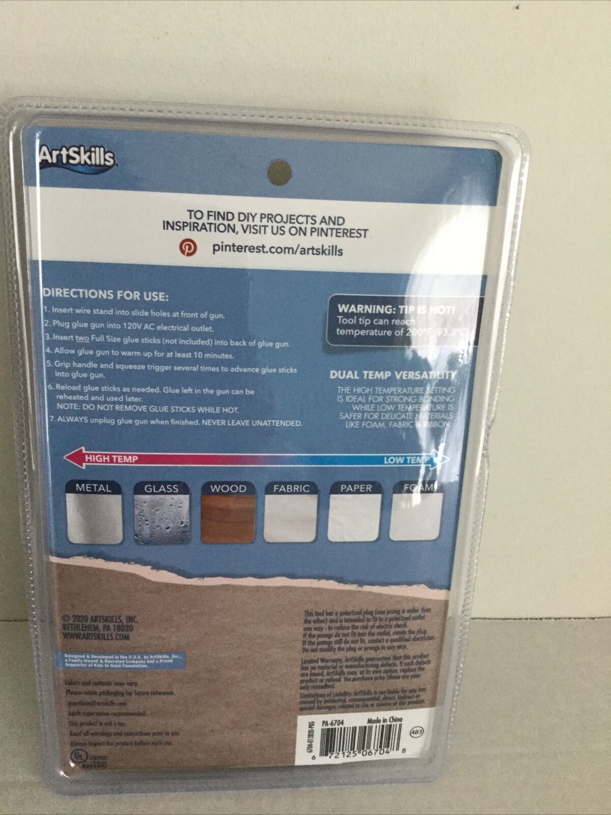 Artskills Dual Temp Glue Gun 40W 120V Art and similar items