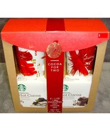 New n Unopened Gift Box•2015•Holiday Set•Starbucks•Hot Cocoa &amp; Mugs For ... - $19.99