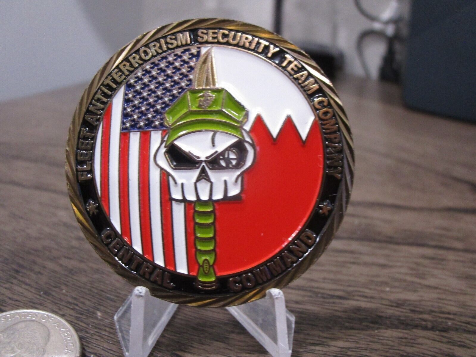 USMC FAST CENTCOM Fleet Anti-terrorism Security Team Challenge Coin ...