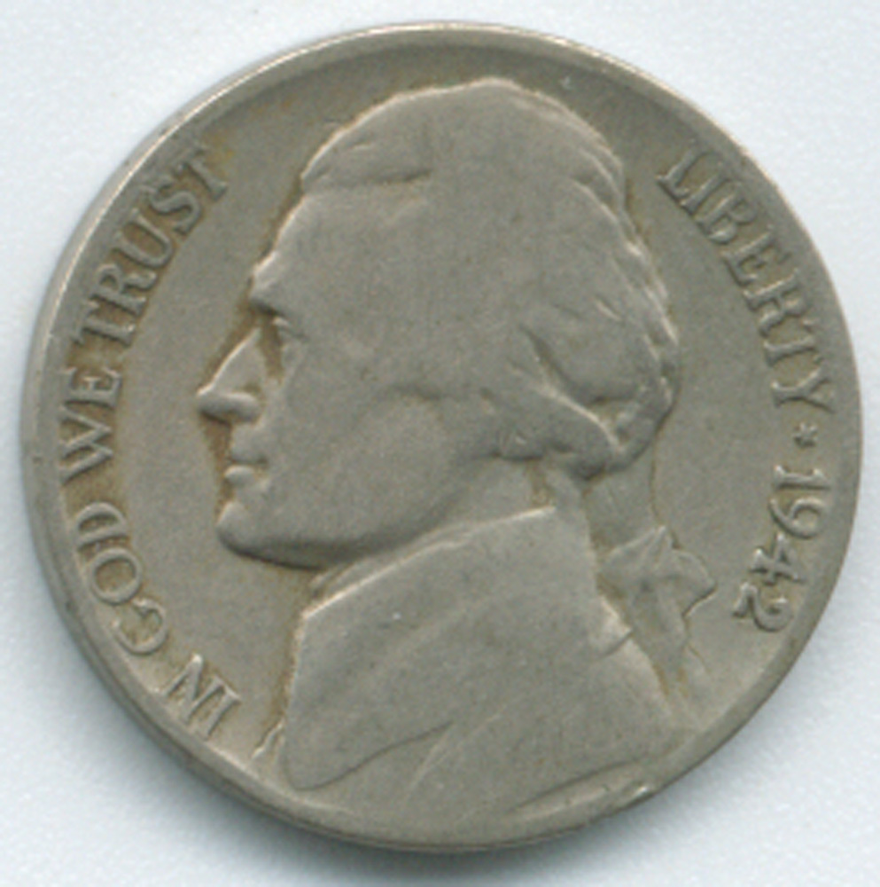N112 - 1942 D Jefferson Nickel - Jefferson (1938-Now)